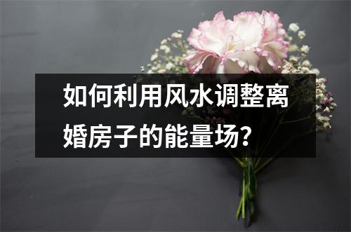 如何利用风水调整离婚房子的能量场？