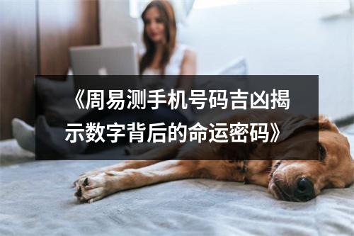 《周易测手机号码吉凶揭示数字背后的命运密码》