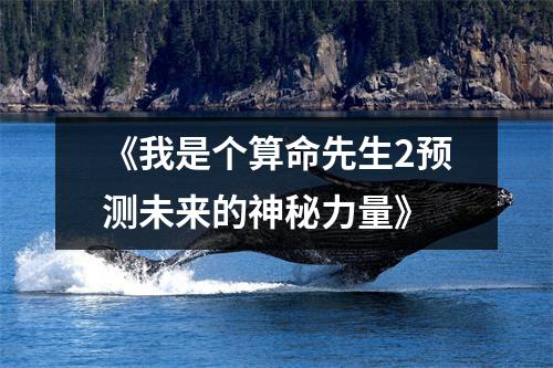 《我是个算命先生2预测未来的神秘力量》