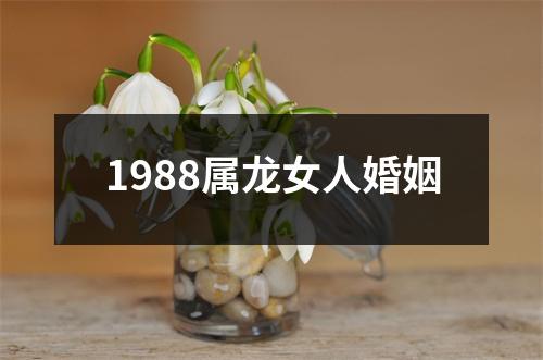 1988属龙女人婚姻