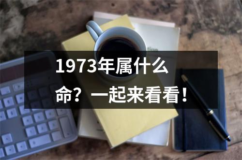 1973年属什么命？一起来看看！