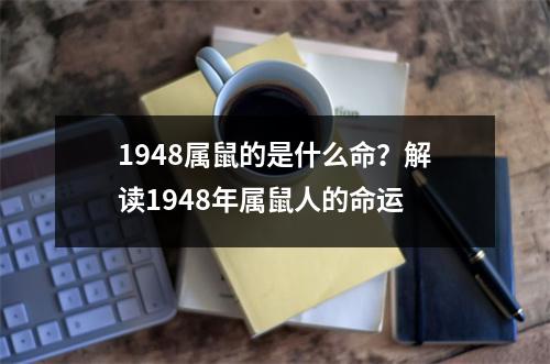 1948属鼠的是什么命？解读1948年属鼠人的命运