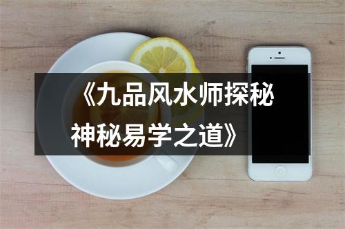 《九品风水师探秘神秘易学之道》