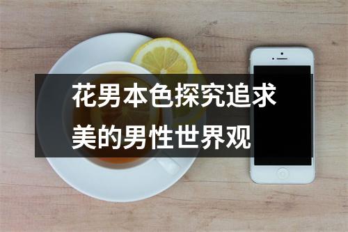 花男本色探究追求美的男性世界观
