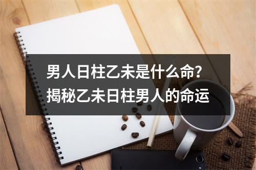 男人日柱乙未是什么命？揭秘乙未日柱男人的命运
