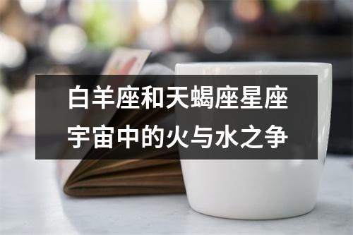 白羊座和天蝎座星座宇宙中的火与水之争