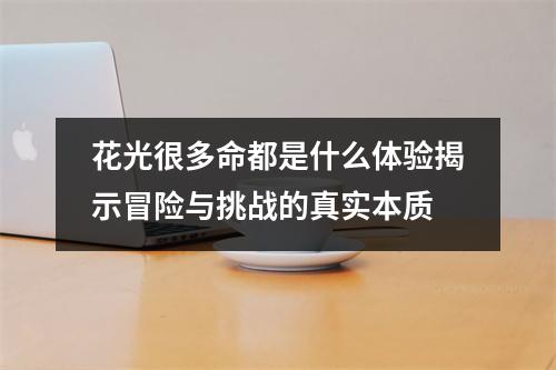 花光很多命都是什么体验揭示冒险与挑战的真实本质