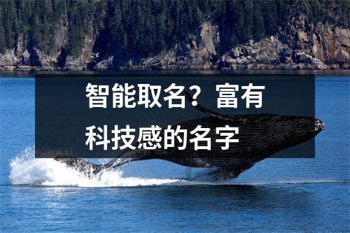 智能取名？富有科技感的名字