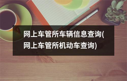 网上车管所车辆信息查询