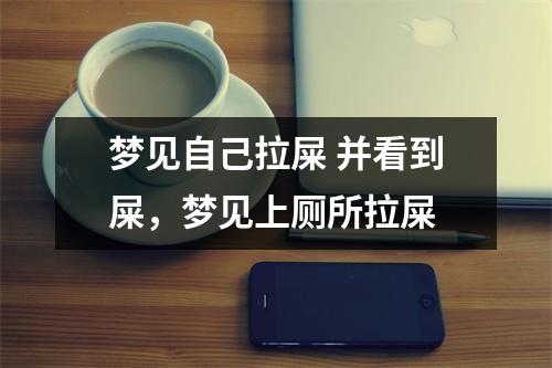 梦见自己拉屎 并看到屎，梦见上厕所拉屎