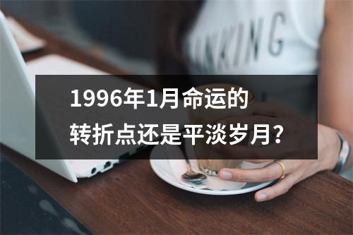 1996年1月命运的转折点还是平淡岁月？