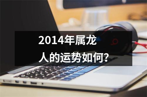 2014年属龙人的运势如何？