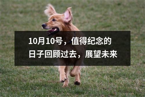 10月10号，值得纪念的日子回顾过去，展望未来