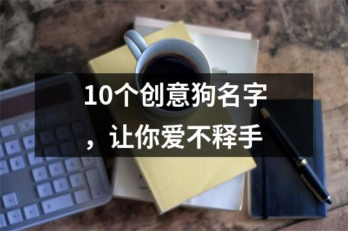 10个创意狗名字，让你爱不释手