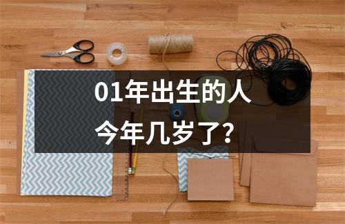 01年出生的人今年几岁了？