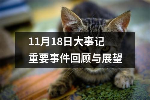 11月18日大事记重要事件回顾与展望