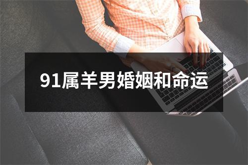 91属羊男婚姻和命运